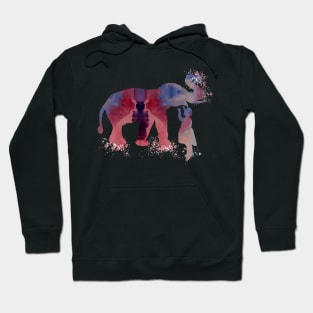 elephant and child Hoodie